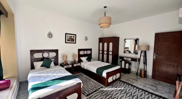 Полулюкс с видом на сад Villa Mango Hotel, near the American University in Cairo, AUC, New Cairo