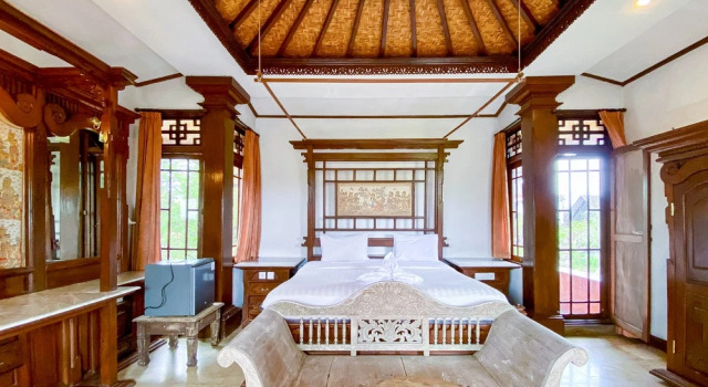 RedDoorz @ Garden Suly Villa Peliatan Ubud, Rezervovat Vila Chaty v Bali, Chalupa