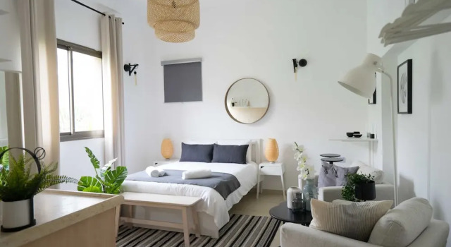 Двухместная студия YARKON - By Beach Apartments TLV