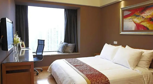 Апартаменты Executive с 2 комнатами Dan Executive Apartment Guangzhou Zhujiang New Town