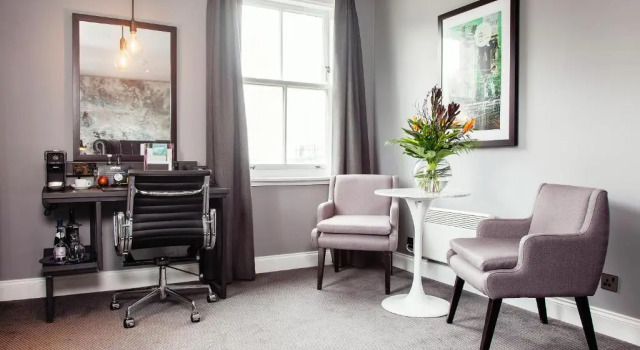 Standard Doppel Klub Zimmer Malmaison Edinburgh