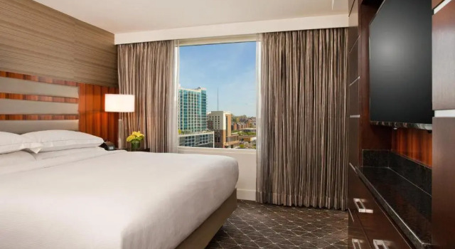 Двухместный люкс Accessible c 1 комнатой Hilton Nashville Downtown
