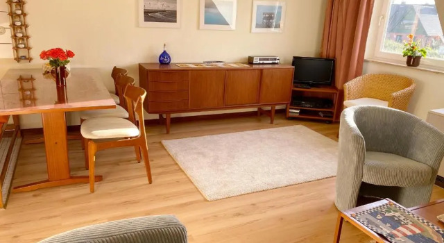 Reetdachwohnung 200m vom Ordinger Strand