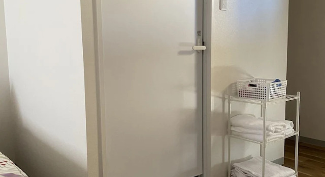 Bett im Wohnheim Hotel46