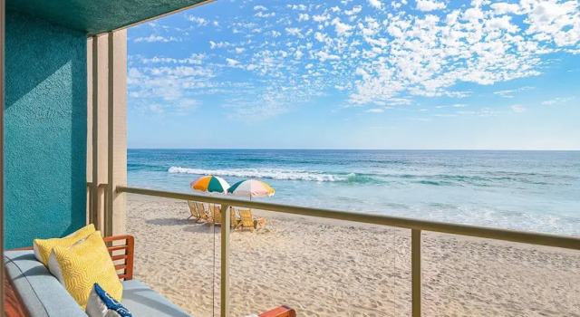 Четырёхместный номер Standard с видом на океан Beach Terrace