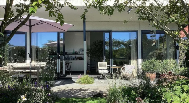Вилла Cozy Forest Villa on the Water Near Harderwijk