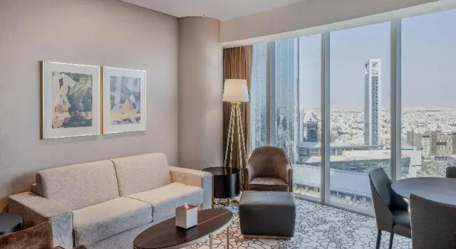 Двухместный люкс c 1 комнатой Hilton Riyadh Olaya