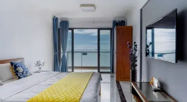 Люкс Sanya Jinshangdao Seaview Holiday Apartment