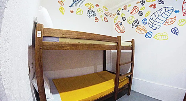 Кровать в общем номере (женский номер) Dormitelsph El Nido