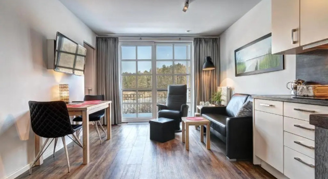 Апартаменты c 1 комнатой Residenz am Balmer See - FeWo 56