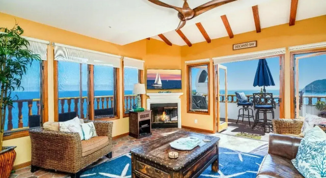 Oceanfront villa w One of a kind Amazing View, Забронировать Вилла Авалон Channel Islands of California