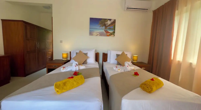 Апартаменты с балконом и с видом на бассейн The Palm Seychelles