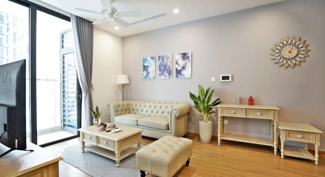Апартаменты c 1 комнатой с балконом Rosy House Skylake