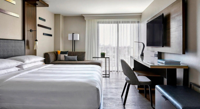 Двухместный номер Guest Concierge Level Anaheim Marriott