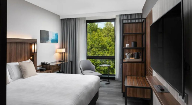 Номер Comfort Courtyard by Marriott Amsterdam Airport