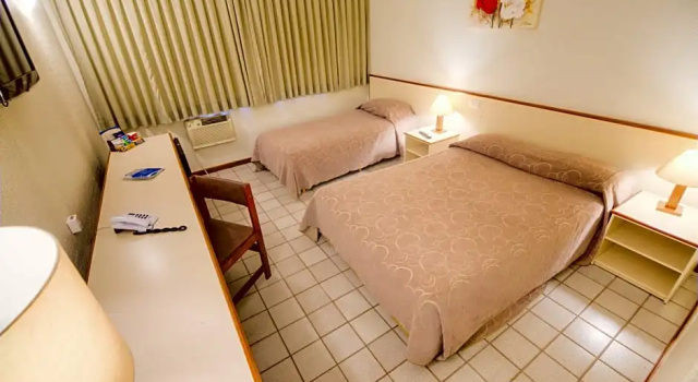 Трёхместный номер Standard Hotel Dan Inn Uberaba & Convenções By Nacional Inn