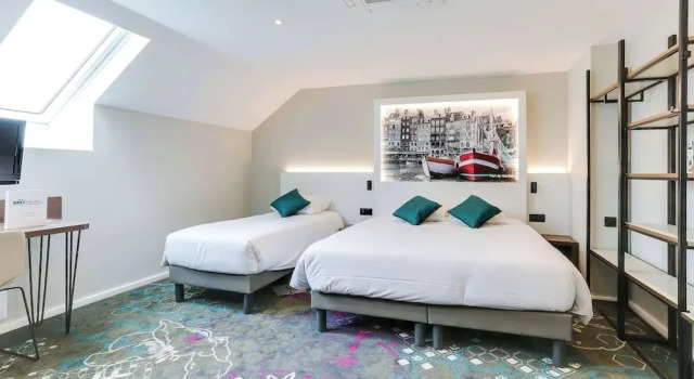 Семейный номер Superior Brit Hotel Caen Nord - Mémorial