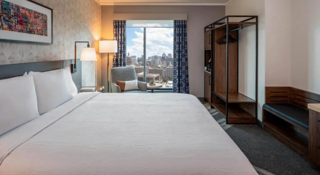 Двухместный номер с видом на город Hilton Garden Inn Austin University Capitol District