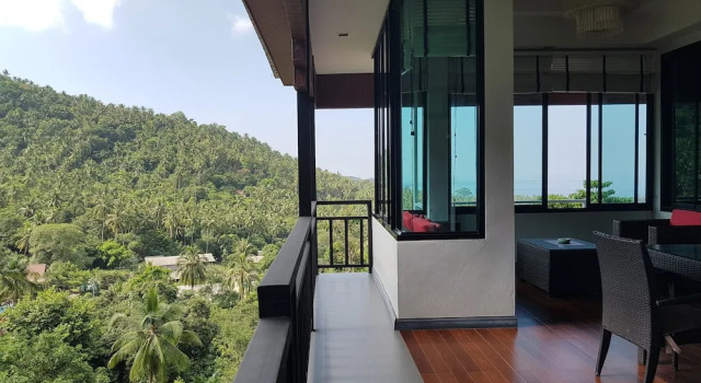 Номер Luxury с балконом и с видом на море Balcony Villa