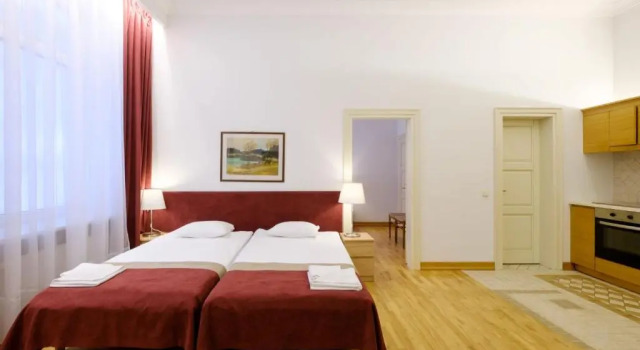 Standardní Čtyřlůžkový pokoj Hotel Metropolis