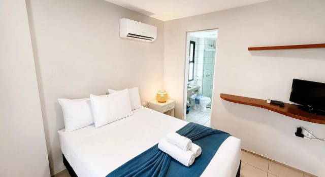Апартаменты Hosts BR - Flat Vista Mar no Meireles