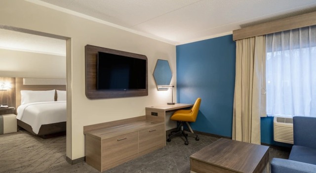 Люкс c 1 комнатой Holiday Inn Express & Suites Greensboro - I-40 atWendover by IHG