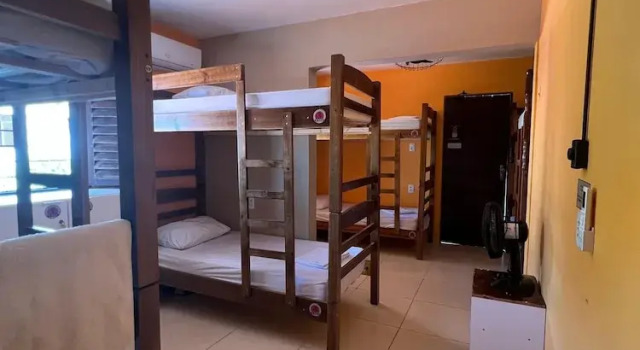 Кровать в общем номере A Oca Hostel