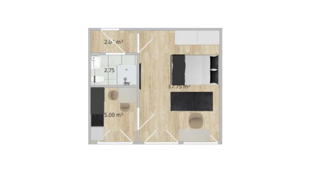 Апартаменты Helles Design-Appartement an der Messe