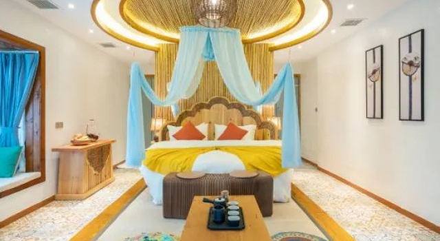 Люкс Wanfeng Linjingtang Holiday Hostel