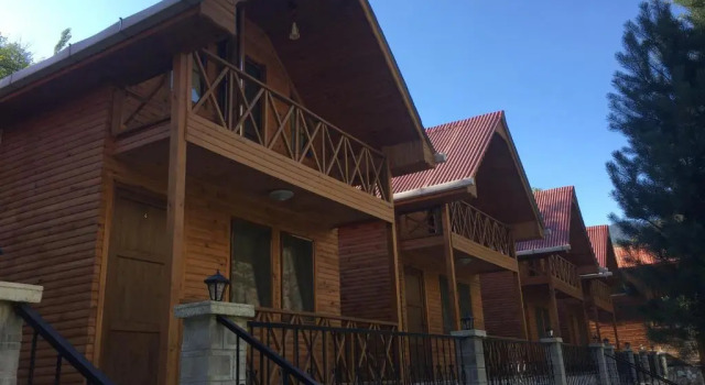 Бунгало с видом на сад Agara Pansiyon