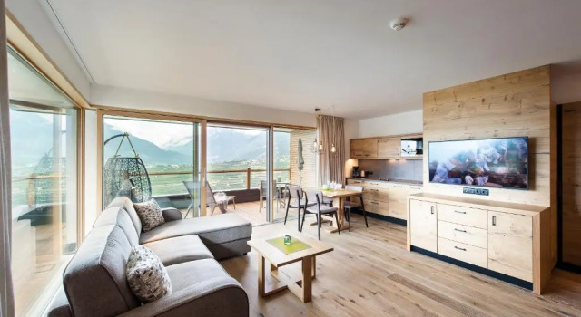 Апартаменты Deluxe с панорамным видом Hotel Garni Nachtigall