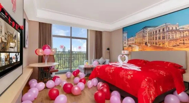 Двухместный люкс с красивым видом из окна Vienna International Hotel