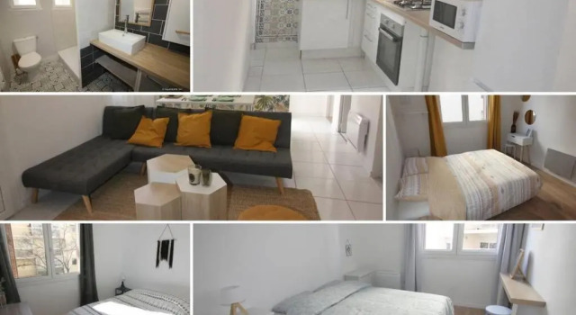 # Golden Nest #6/8 pers # Toulon CENTRE # WIFI, Забронировать Отель Отели Тулона с парковкой, рядом с Отель Де Артс, Парковка