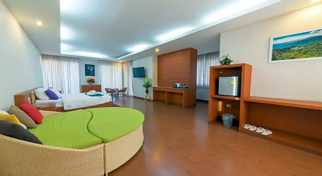 Двухместный номер Deluxe с балконом Vieng Khong Hotel