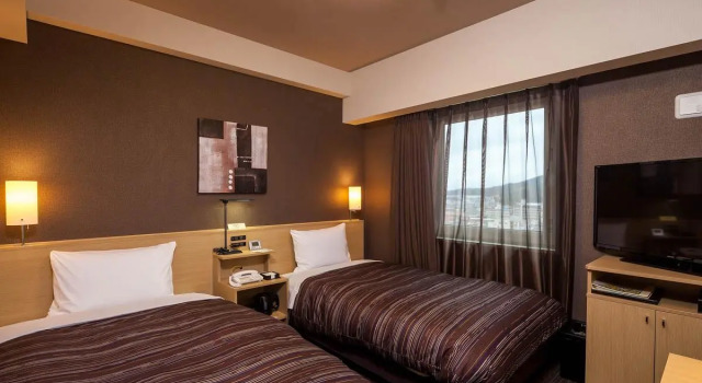 Двухместный номер Standard Hotel Route-Inn Higashihiroshima Saijo Ekimae