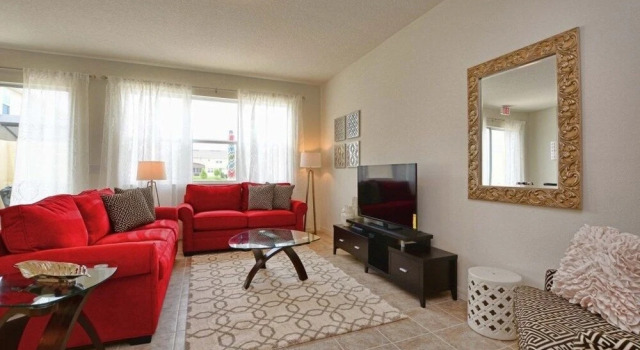Compass Bay- 4 Bedroom Townhome - 1954CY 4 Townhouse by RedAwning, Rezerwuj Dom wakacyjny Hotele w Kissimmee z parkingiem, Parking