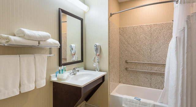 Четырёхместный номер Standard Holiday Inn Express Hotel & Suites Byram by IHG