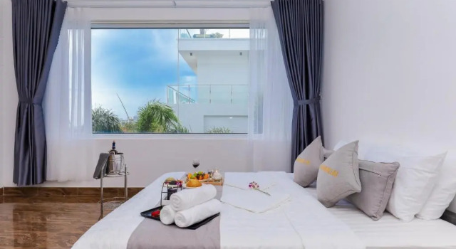 Palm Villa 32 Seaview - Biệt Thự Hồ Bơi View Biển Cao Cấp Vũng Tàu, Забронировать Вилла Отели Вунгтау с парковкой, рядом с Ho May Culture and Ecotourism Park, Парковка