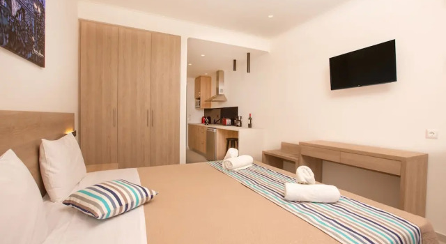 Студия Deluxe с балконом и с видом на море Passas Mare Apartments & Studios
