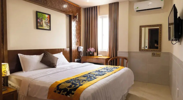 Номер Deluxe с видом на город California Saigon Hotel