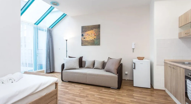 Апартаменты с балконом Terrace Hotel Prague