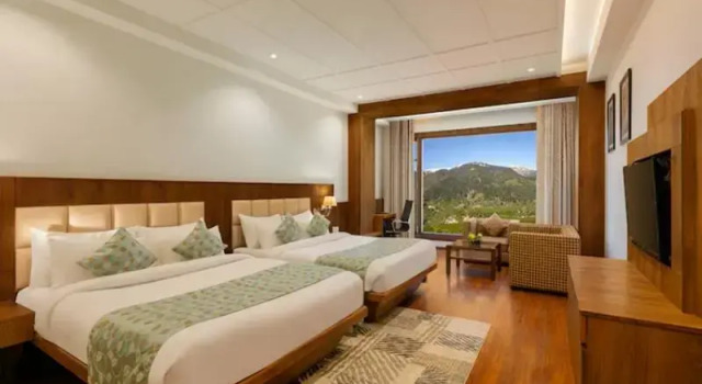 Семейный номер Standard с балконом The Orchid Manali - a Boutique Hotel