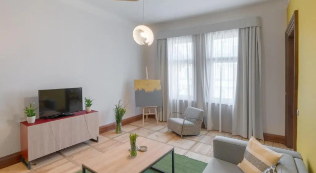 Апартаменты с 2 комнатами с балконом Art House Apartments by Adrez