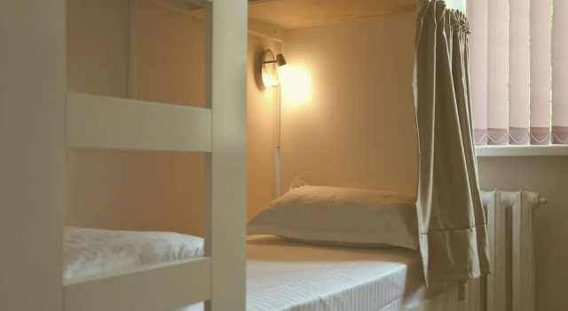 Bed in slaapzaal (slaapzaal voor mannen) Alma Hostel