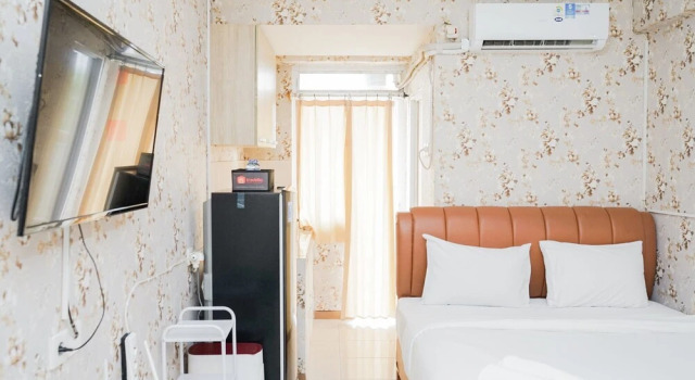 Homey Studio Apartment At Green Palm Residence, Book Apartment Jakarta Jakarta Province
