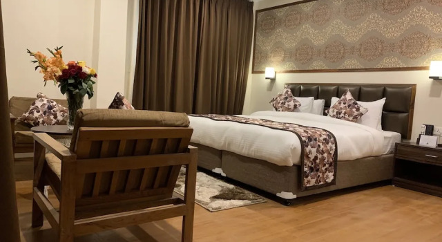 Luxe chambre The Aryan Regency