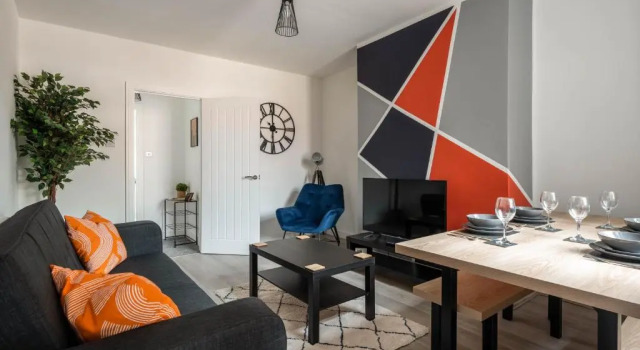 Hopetown Apartment-modern 1 bed with free parking, 预订 公寓 Normanton 西约克郡