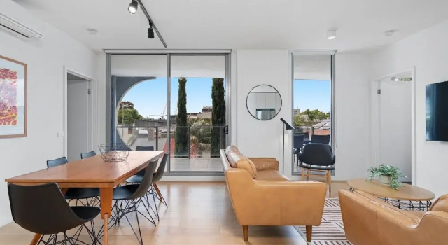 Апартаменты Superior с 2 комнатами с балконом District Apartments Fitzroy