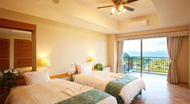 Люкс с видом на море AJ Resort Island Ikeijima