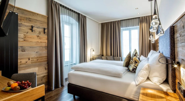 Двухместный номер Deluxe Hotel Zum Stemplinger Hansl